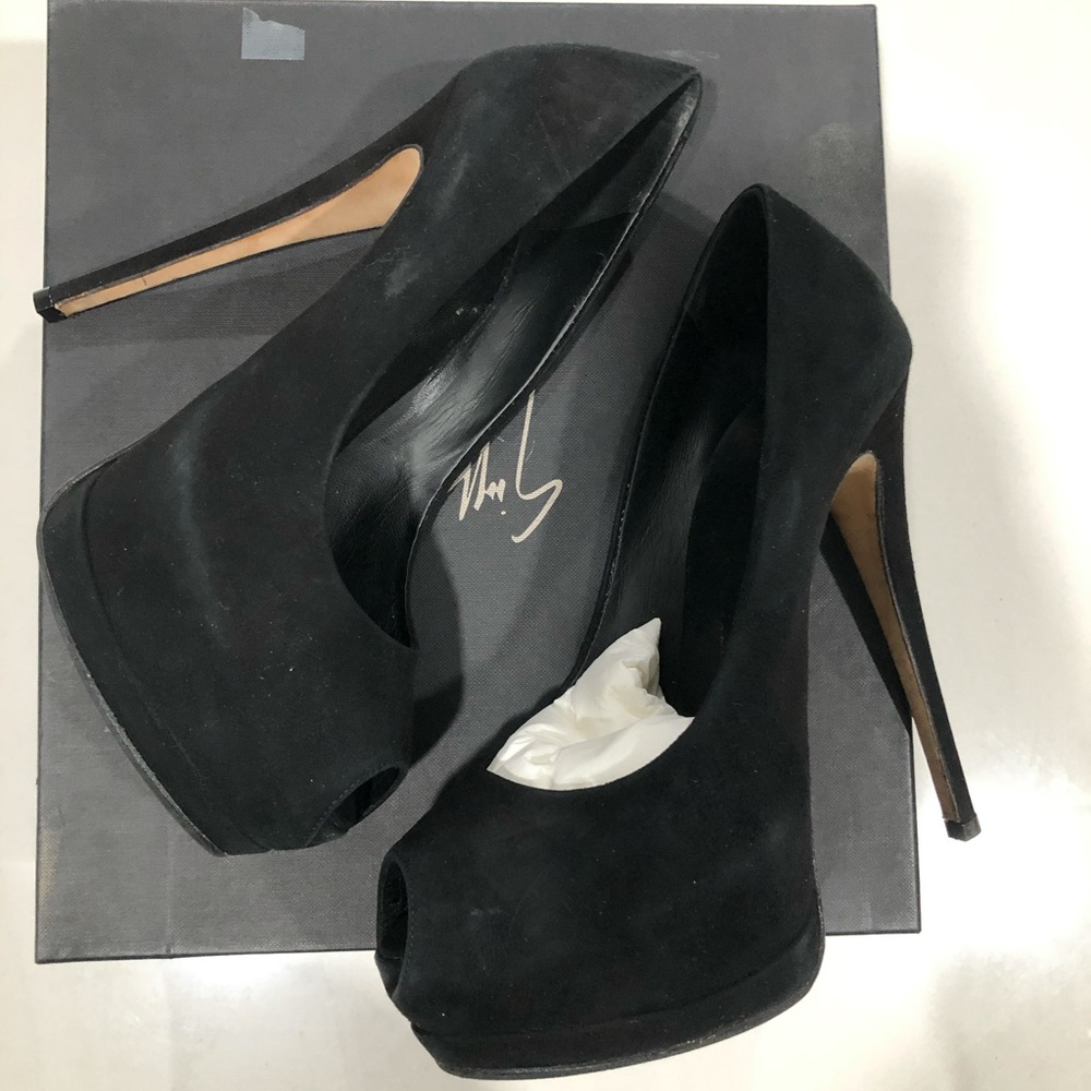 Giuseppe Zanotti platform peep toe